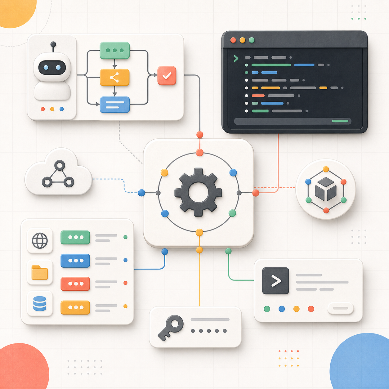 Illustration for the API tools category
