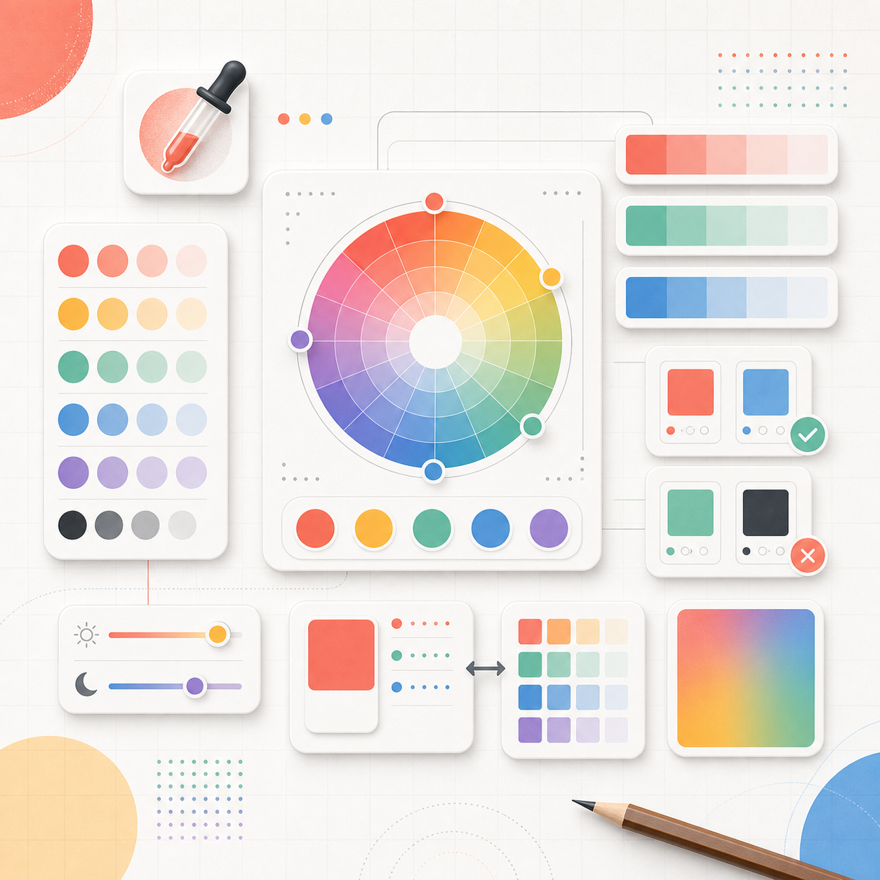 Illustration for the Color tools category