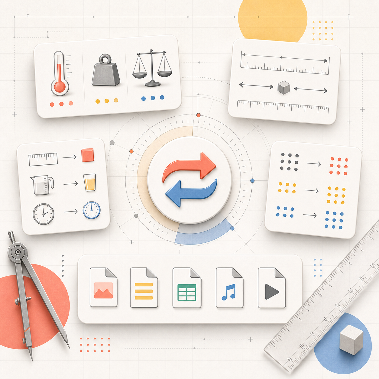 Illustration for the Converters tools category
