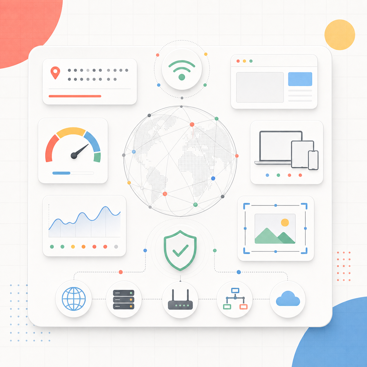 Illustration for the Network & Device tools category